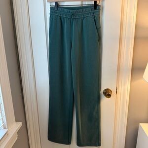 Lululemon Softstreme High Waisted Teal Lounge Pants | 4